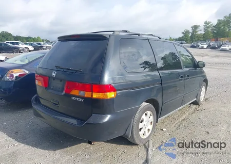 2003 Honda Odyssey Exl из США, поврежденный, VIN 5FNRL18923B074629